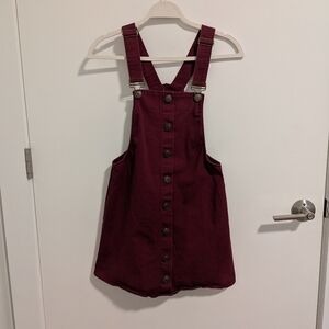 Harper Maroon Jumper Dress Size XS